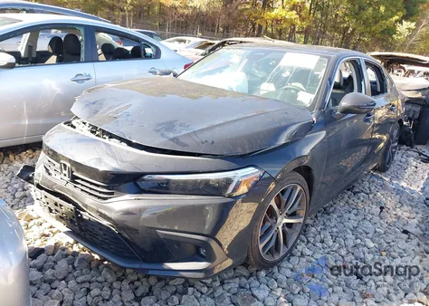 2023 Honda Civic Touring z USA, uszkodzony, nr VIN 2HGFE1F90PH308347